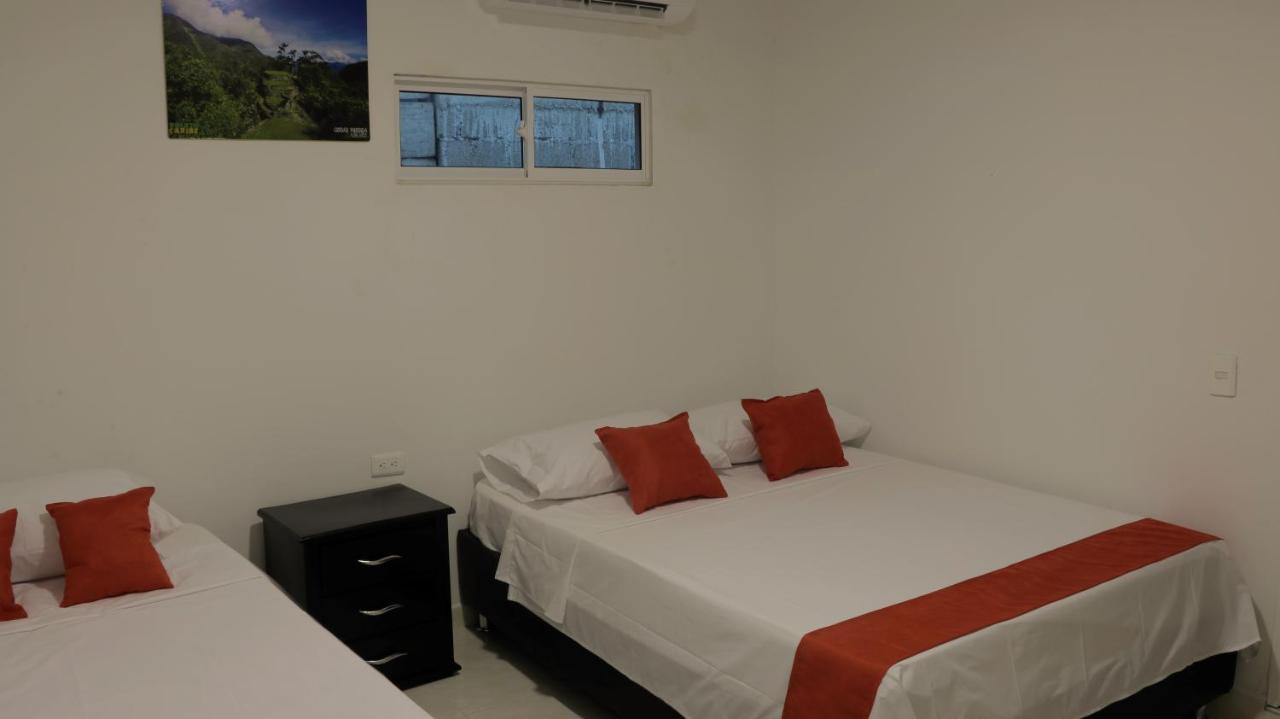 Puerto Caribe Hostal Guachaca Kültér fotó